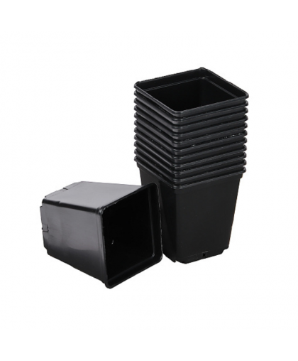 Набор горшков для рассады пласт. 0,25л*12шт черный "Ангора" Набор горшков для рассады пласт. 0,25л*12шт черный "Ангора"