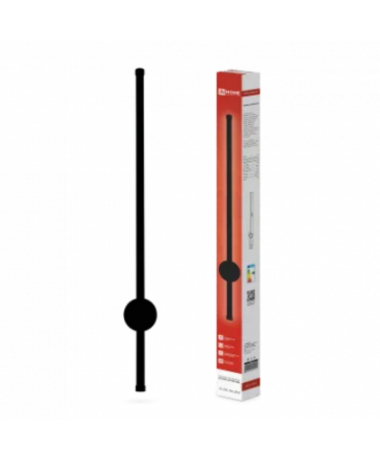 Светильник светодиод. Estetika art-80B-40Bl 15Вт 230В 4000К черный IN HOME
