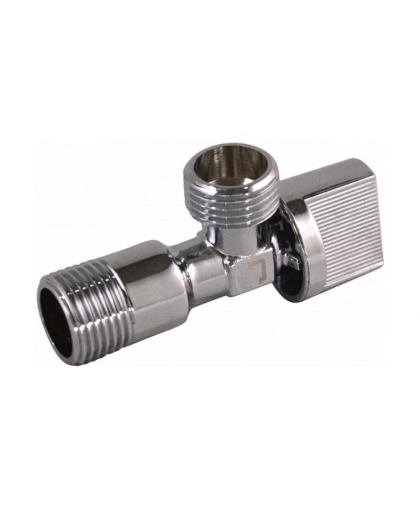 Кран шар. угловой для быт.тех. 1/2"*1/2" НР/НР MQ-100 Mullequesto