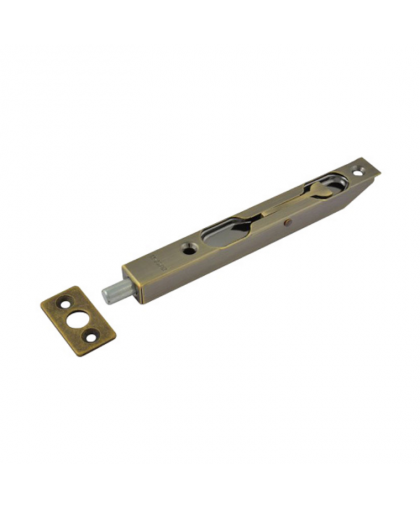Ригель торцевой старая бронза 5 1/2" Нора-М