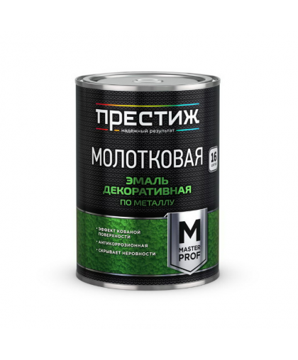 Эмаль с молотковым эффектом ПРЕСТИЖ бронзовая 0,4л