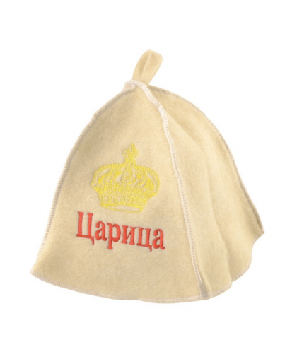 Шапка банная "Царица" БАЦЬКИНА БАНЯ
