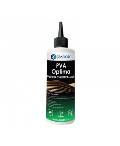 Клей ПВА универсальный SILACOR PVA Optima 250мл
