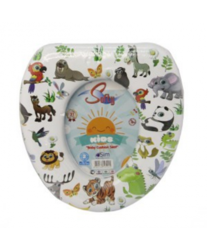 Сиденье мягкое деткое без ручек SoftyKids
