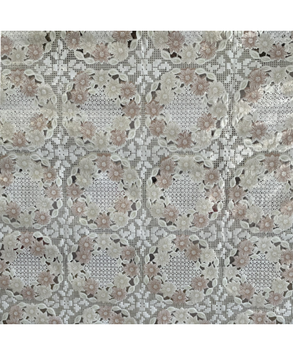 Клеенка " LACE" ажурная бежевая NT-039C 1,32*22м