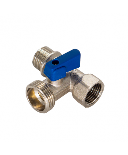 Кран для быт.техники 1/2"*3/4"*1/2" нр/нр/вр СА3Н1234 СТМ