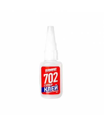 Суперклей высокой вязкости 702 20г SG-702-020-RE ABRO