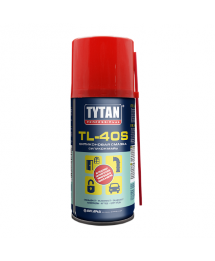 Аэрозоль-смазка силиконовая TYTAN TL-40S 150мл