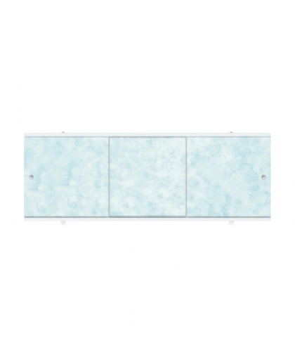 Экран под ванну Премиум А (алюм.профиль) небесный 1,5м