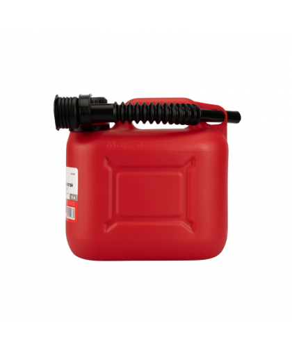 Канистра для ГСМ 5л пластик красная Classic REXANT