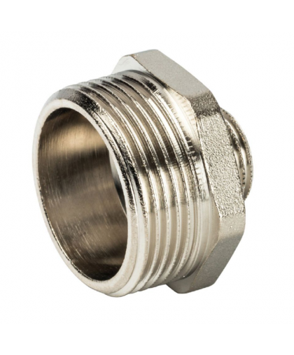 Ниппель латунный STI переходной 50*25 Ниппель латунный STI переходной 50*25