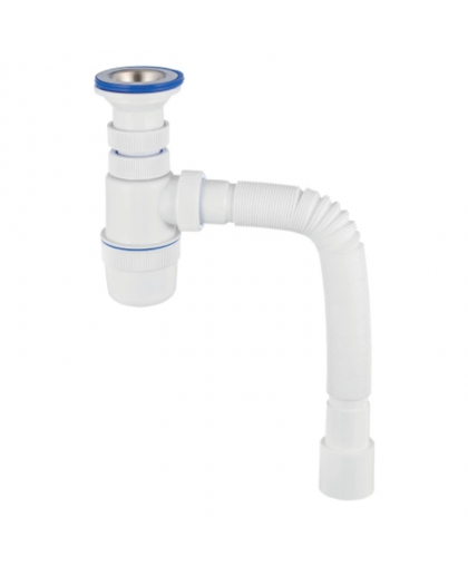 Сифон для кухни 1 1/2"*40 с удлин.горловиной с г/т 40*40/50 винт 40мм AquaKratos Сифон для кухни 1 1/2"*40 с удлин.горловиной с г/т 40*40/50 винт 40мм AquaKratos