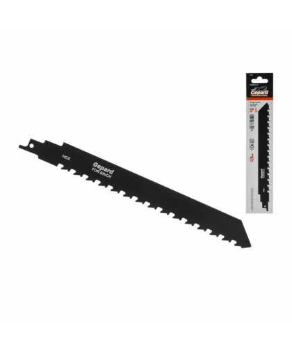 Пилка сабельная по кирпичу S 240мм GEPARD (1шт)