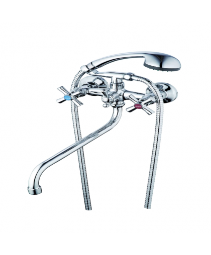 Смеситель д/ванны G-LAUF QFR7-A722 с круглым поворот.изливом Смеситель д/ванны G-LAUF QFR7-A722 с круглым поворот.изливом