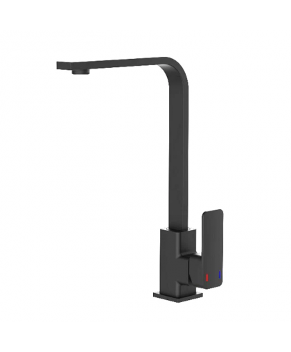 Смеситель д/кухни POTATO P4006BL ф35 п/г, бок ручка, выс.излив, матово-черный Смеситель д/кухни POTATO P4006BL ф35 п/г, бок ручка, выс.излив, матово-черный