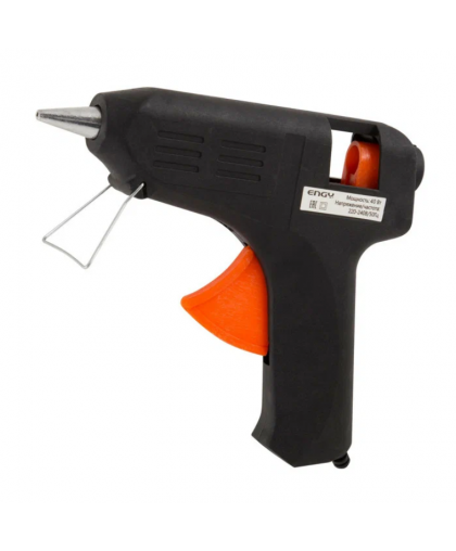 Пистолет клеевой д.11мм 40Вт ENGY с подставкой
