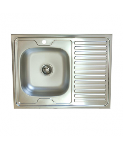 Мойка накладная 0,4 600*800*130мм левая VLADIX Мойка накладная 0,4 600*800*130мм левая VLADIX