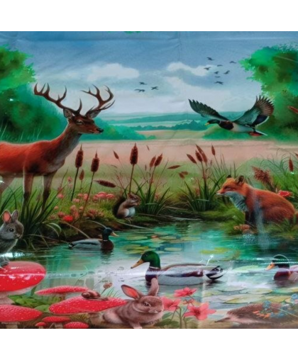 Клеенка "Декор-Люкс" на неткан.основе с ПВХ покрытием AS-940 1,4*20м Клеенка "Декор-Люкс" на неткан.основе с ПВХ покрытием AS-940 1,4*20м