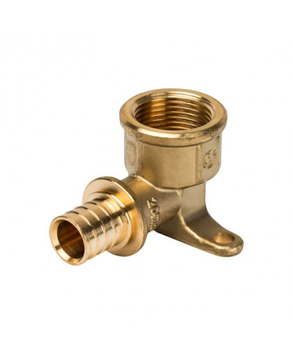 Угольник аксиальный Дн16*1/2" ВР с креплением латунь для РЕХ-а/РЕ-RT G-RAY Угольник аксиальный Дн16*1/2" ВР с креплением латунь для РЕХ-а/РЕ-RT G-RAY