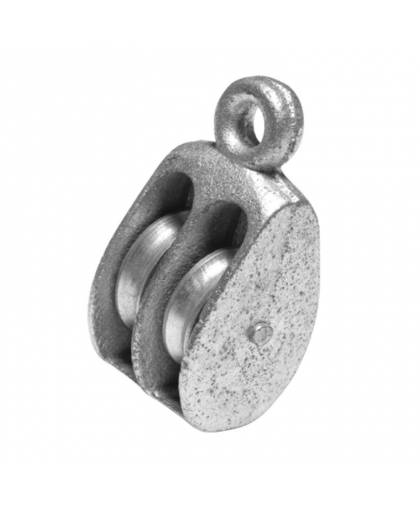 Блок двойной металл 20мм