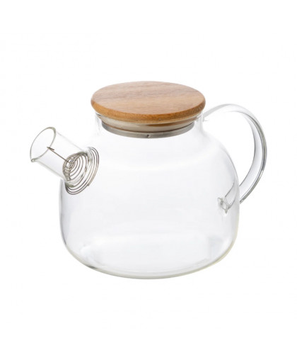 Чайник заварочный 1000мл боросиликат.стекло Foresta di bambu Mallony Чайник заварочный 1000мл боросиликат.стекло Foresta di bambu Mallony