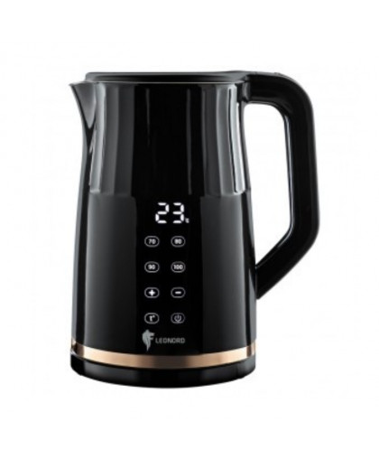 Чайник электрический 2,2кВт 1,7л диск черный/золото LE-1510 OTTER Чайник электрический 2,2кВт 1,7л диск черный/золото LE-1510 OTTER