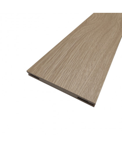 Брус доборный ПВХ Белый орех 10*150*2070 телескопический