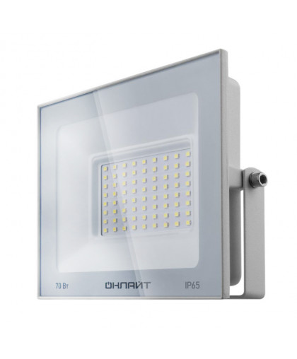 Прожектор светодиод. 70Вт OFL-70-6K-WH-IP65-LED белый ОНЛАЙТ