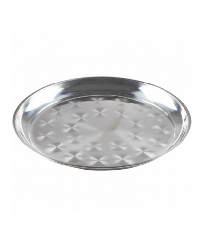 Поднос сервировочный 34*2,7см нерж.сталь CASUAL Mallony