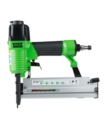 Пневмостеплер ASL-50N (8.19атм, 48 л/мин, скобы (16-40)*5.7мм, гвозди 10-50мм) ECO Пневмостеплер ASL-50N (8.19атм, 48 л/мин, скобы (16-40)*5.7мм, гвозди 10-50мм) ECO