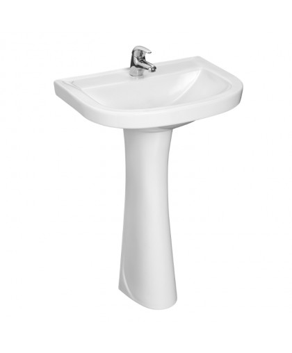 Умывальник с постаментом "PRO" белый Умывальник с постаментом "PRO" белый