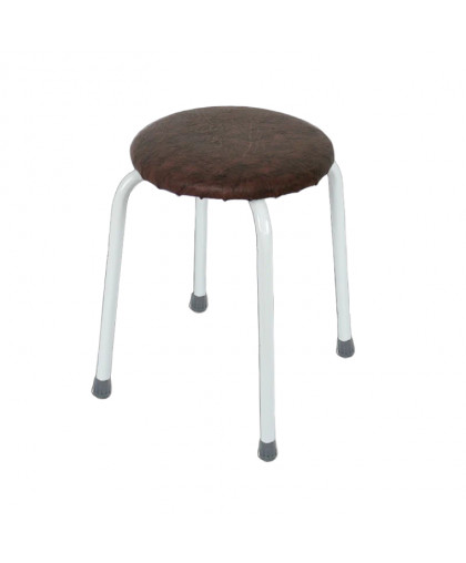 Табурет мягкий "Пенек легкий" круглый коричневый до 150кг Табурет мягкий "Пенек легкий" круглый коричневый до 150кг