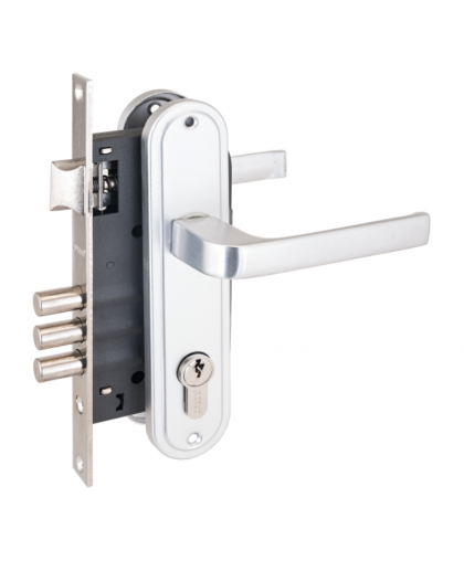 Замок врезной с/ру. АПЕКС 1526/60-CR хром м/о 70