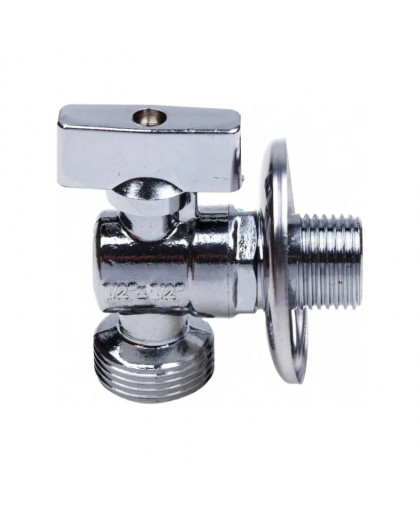 Кран шар. для быт.техники 1/2*1/2 н/н с удлиненной резьбой Aqualink