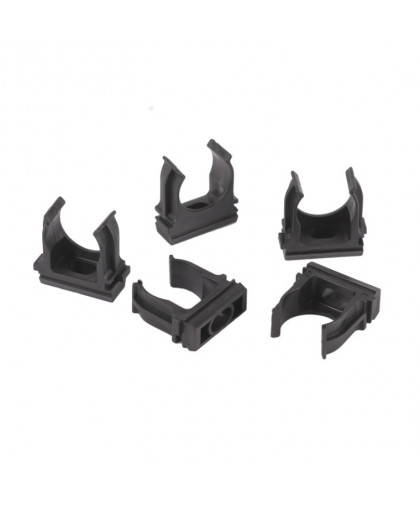 Клипса крепежная D 25 черная (10шт) Клипса крепежная D 25 черная (10шт)