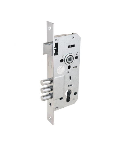 Замок врезной АПЕКС 2600-CR хром 85мм б/руч Замок врезной АПЕКС 2600-CR хром 85мм б/руч