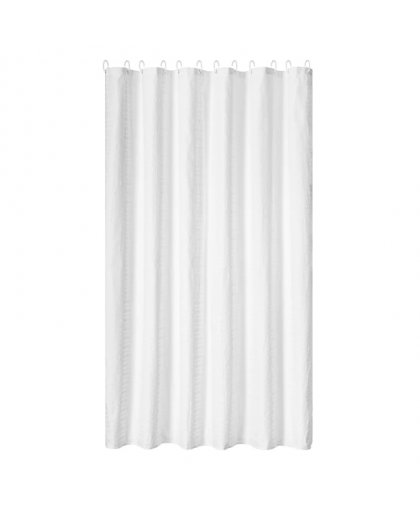 Штора для ванной 180*180см HOZBAT с кольцами текстильная белый ХТ-008 Штора для ванной 180*180см HOZBAT с кольцами текстильная белый ХТ-008