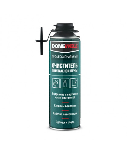 Очиститель монтажной пены ДОНВЕЛ 650мл