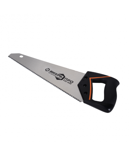Ножовка 450мм ПРО 3Д заточка SK5 полотно, 2-хкомпон.рукоятка ВИХРЬ