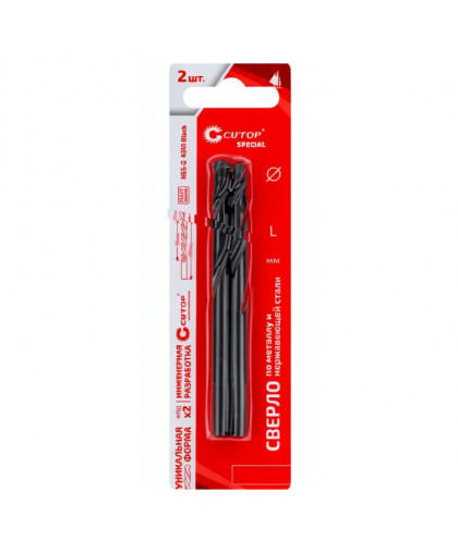 Сверло по металлу 6*93/51мм HSS-G Cutop Special (2шт)
