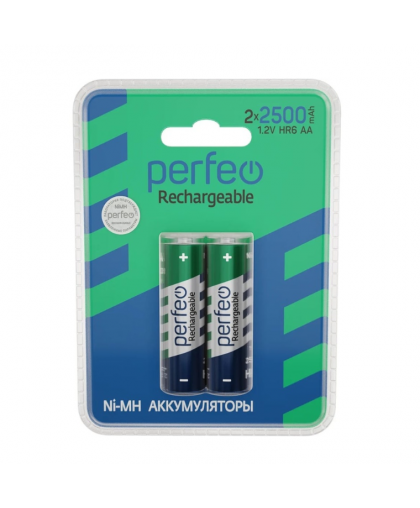 Аккумулятор Perfeo R06 2000mAh (2шт)