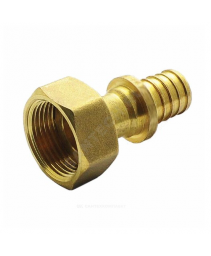 Муфта аксиальная Дн16*3/4" ВР латунь для РЕХ-а/РЕ-RT G-RAY