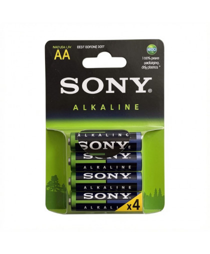 Элемент питания SONY LR06 4шт