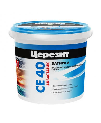 Затирка CERESIT СЕ40 Aquastatic Багама 43 (1кг) Затирка CERESIT СЕ40 Aquastatic Багама 43 (1кг)
