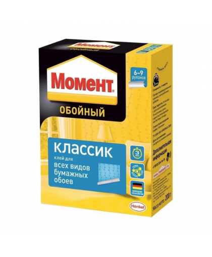 Клей обойный МОМЕНТ-КЛАССИК 200гр