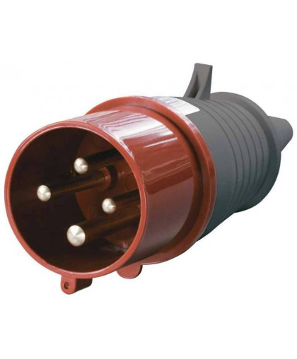 Вилка эл. каб."ИЭК" 16А 3Р+Е 380В IP44 Вилка эл. каб."ИЭК" 16А 3Р+Е 380В IP44