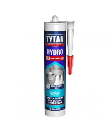Клей TYTAN HydroFix прозраз. плитка/древесина/пенополистирол 310мл