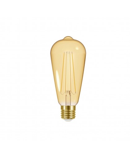 Лампа General LOFT филамент(нитевидная) золотая 10W 2700K E27 64*140