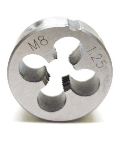 Плашка М8 *1,25мм метрическая, легированная сталь FIT