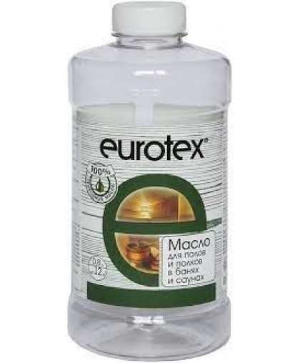 Масло для защиты полков Eurotex-Сауна 800мл